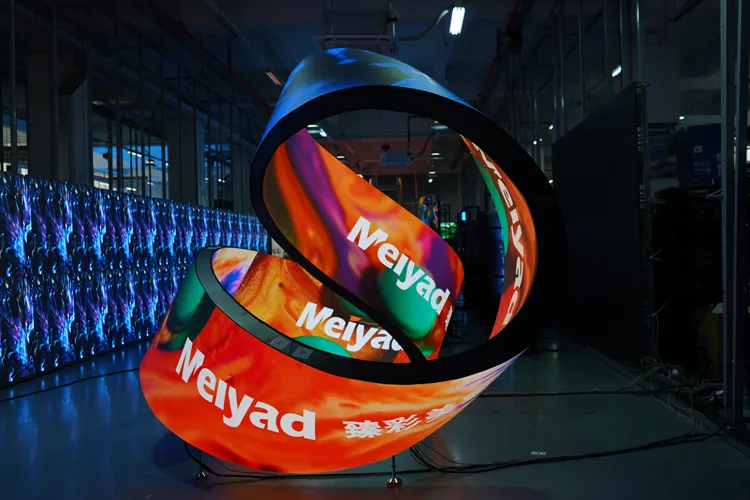 Mobius Ring LED Screen